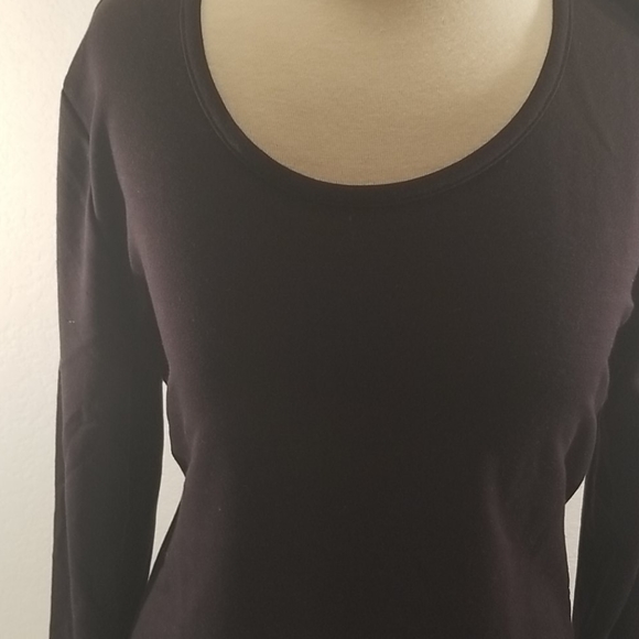 Tunic black tshirt with Buffalo check M - Picture 2 of 4